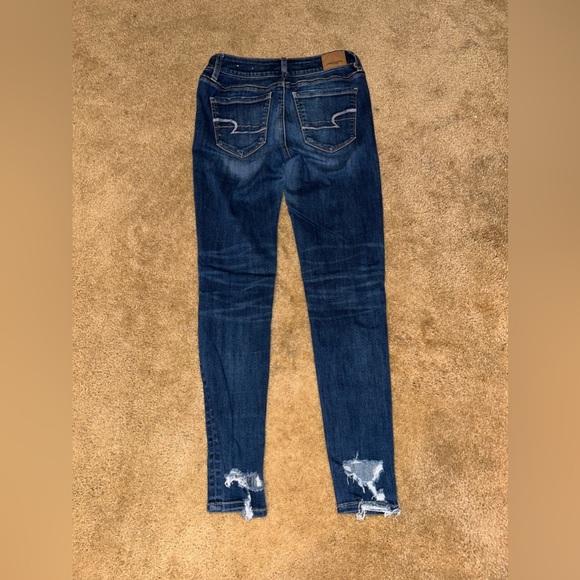american eagle jeans size 2 hi-rise - Picture 2 of 4
